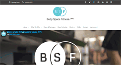 Desktop Screenshot of bodyspacefitness.com